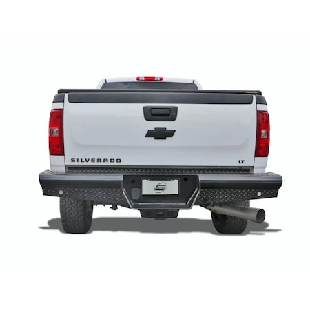 Steelcraft Automotive 11-C SILVERADO 2500/3500 REAR BUMPER REPLACEMENT 4IN PIPE STYLE LINE B HD20410